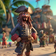 Скачать Pirate Polygon Caribbean Sea (Пиратская Полигон Карибское море) [МОД: Деньги, Монеты и Меню MOD] | Взлом Pirate Polygon Caribbean Sea на Андроид
