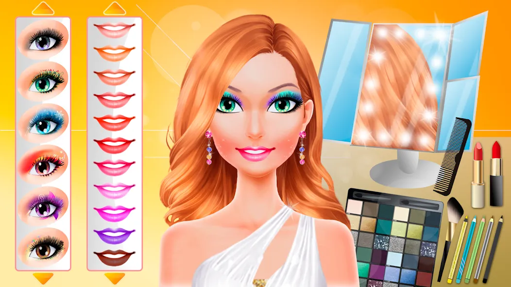 Makeup games makeover dress up [МОД: Много монет, Открытые уровни и Мега MOD] Screenshot 3