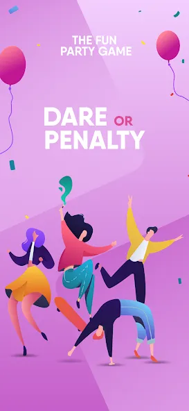 Dare or Penalty : Party game [МОД: Меню, Бесконечные монеты и Открытые уровни] Screenshot 1