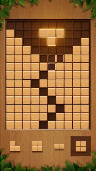 QBlock: Wood Block Puzzle Game (Вуд Блок Пазл) [МОД: Бесконечные деньги, Монеты и Мега MOD] Screenshot 1