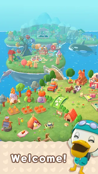 Merge Camp (Мерж Кэмп) [МОД: Деньги, Монеты и Меню MOD] Screenshot 1