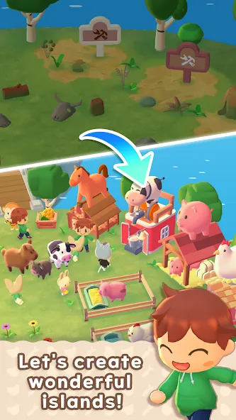 Merge Camp (Мерж Кэмп) [МОД: Деньги, Монеты и Меню MOD] Screenshot 5