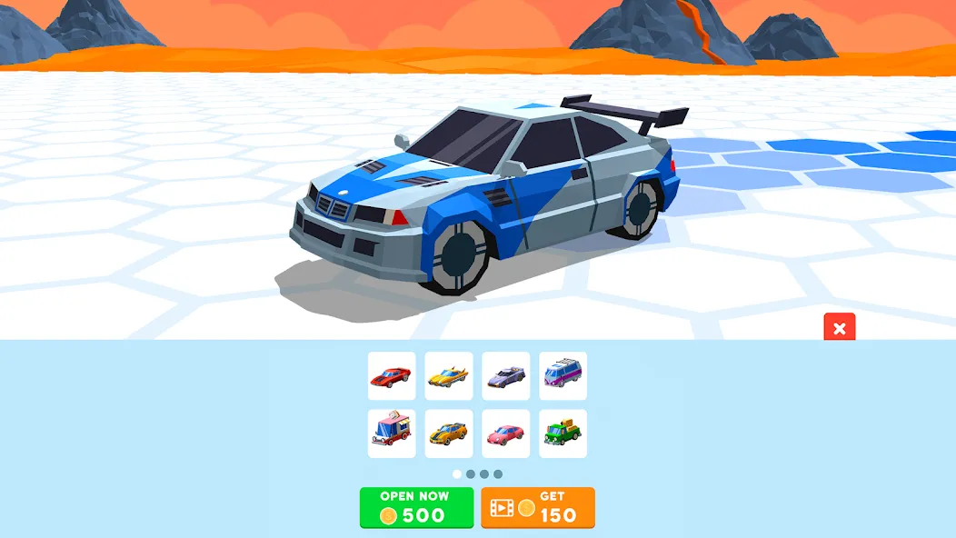 Cars Arena: Fast Race 3D (Карс Арена) [МОД: Все открыто, Дополнительные деньги и Меню MOD] Screenshot 1