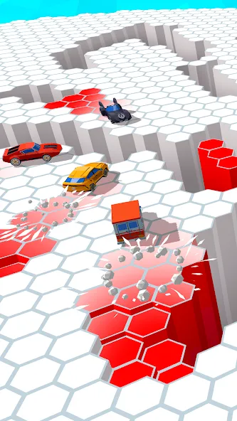 Cars Arena: Fast Race 3D (Карс Арена) [МОД: Все открыто, Дополнительные деньги и Меню MOD] Screenshot 5