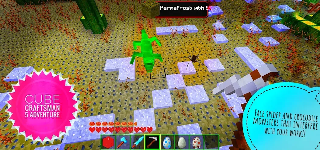 Cube Craftsman 5 Adventure (КубКрафт Приключение) [МОД: Много монет, Открытые уровни и Мега MOD] Screenshot 4