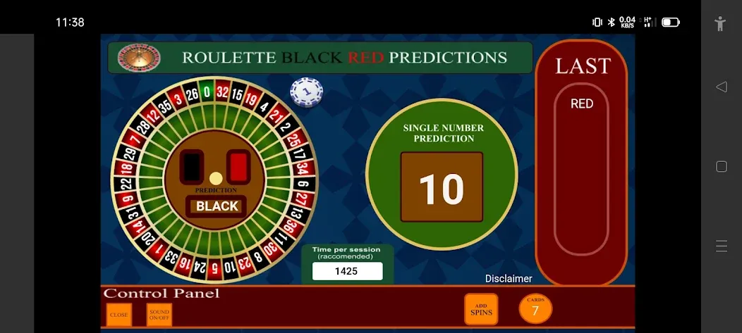 Roulette Black Red Calculator (Рулетка Черное Красное Калькулятор) [МОД: Много денег, Монет и Все открыто] Screenshot 2