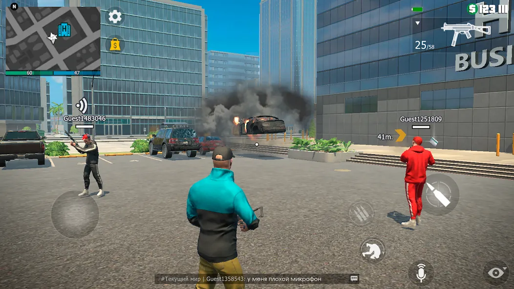 Grand Criminal Online: Sandbox (Гранд Криминал Онлайн) [МОД: Много денег, Монет и Все открыто] Screenshot 4