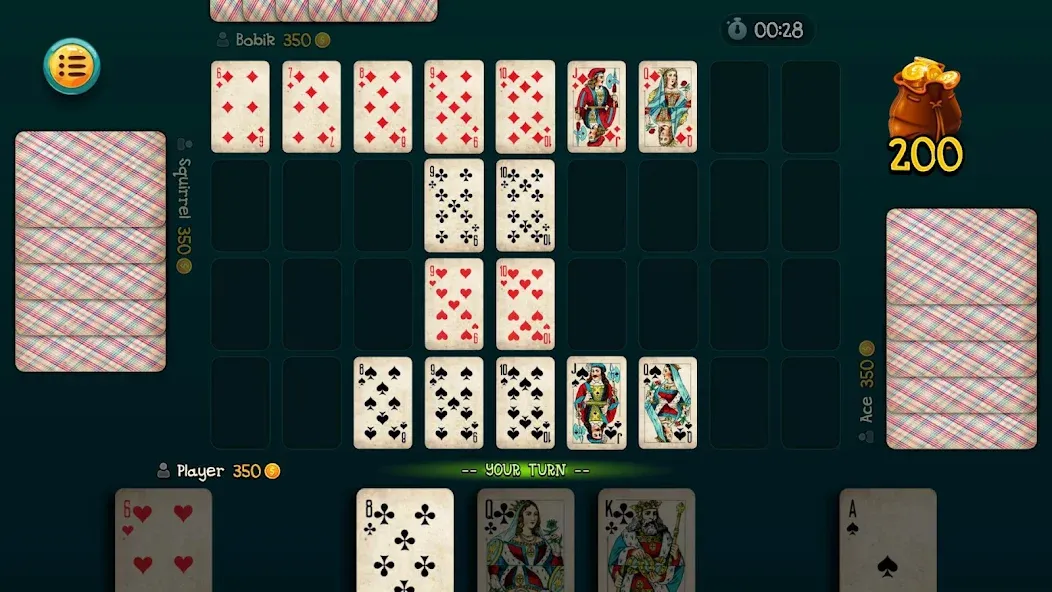 Nine Card Game online offline [МОД: Все открыто, Дополнительные деньги и Меню MOD] Screenshot 5