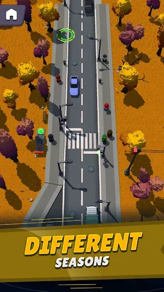 Traffic police simulator [МОД: Меню, Бесконечные монеты и Открытые уровни] Screenshot 1