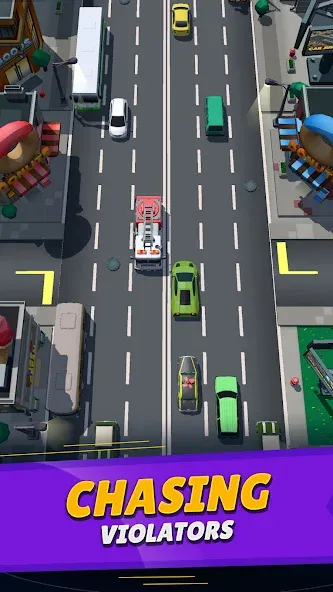Traffic police simulator [МОД: Меню, Бесконечные монеты и Открытые уровни] Screenshot 4