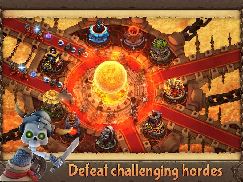 Evil Defenders (Ивил Дефендерс) [МОД: Много денег, Монет и Все открыто] Screenshot 2
