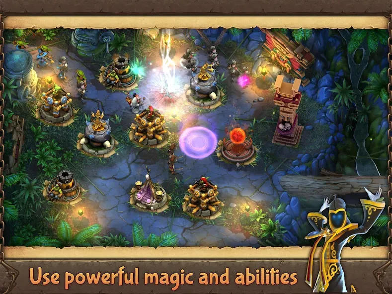 Evil Defenders (Ивил Дефендерс) [МОД: Много денег, Монет и Все открыто] Screenshot 4