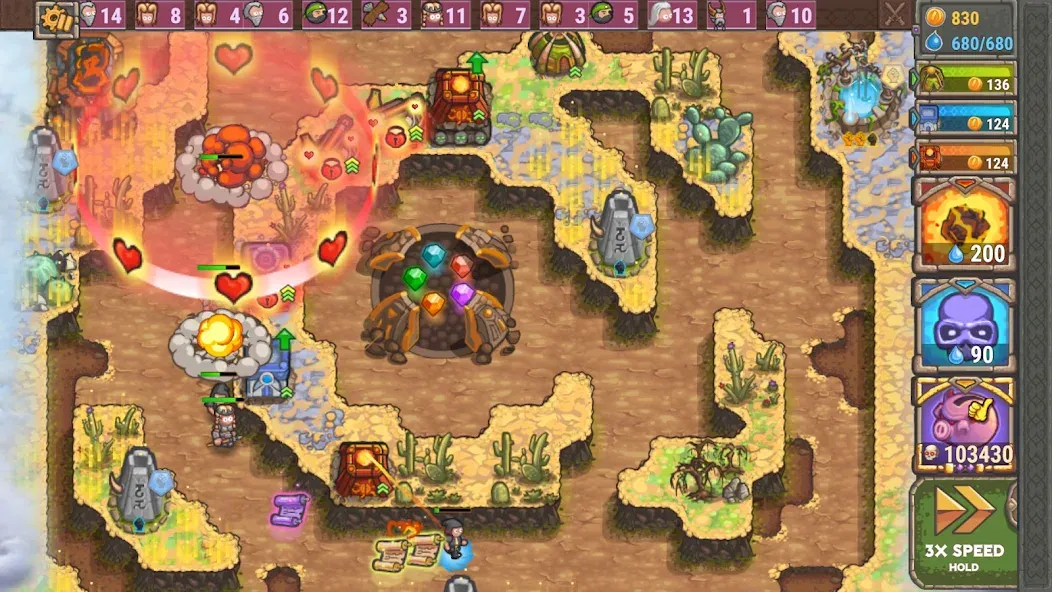 Cursed Treasure 2 (Проклятое сокровище 2) [МОД: Много монет, Открытые уровни и Мега MOD] Screenshot 3
