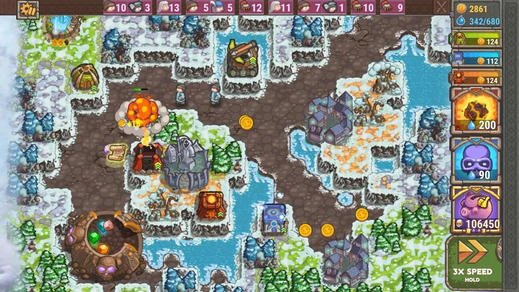 Cursed Treasure 2 (Проклятое сокровище 2) [МОД: Много монет, Открытые уровни и Мега MOD] Screenshot 5