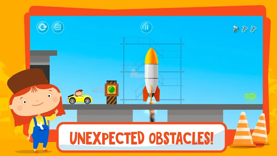 McWheelie logic games for kids [МОД: Меню, Бесконечные монеты и Открытые уровни] Screenshot 3