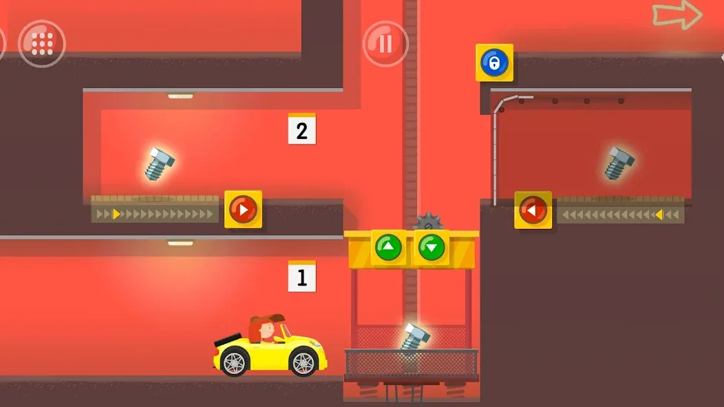 McWheelie logic games for kids [МОД: Меню, Бесконечные монеты и Открытые уровни] Screenshot 4