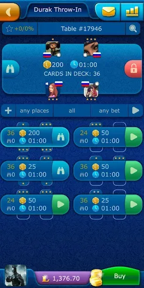 Durak LiveGames online [МОД: Деньги, Монеты и Меню MOD] Screenshot 3