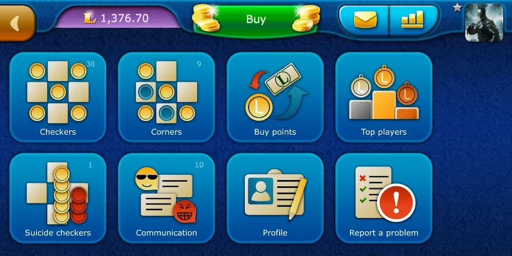 Checkers LiveGames online [МОД: Много монет, Открытые уровни и Мега MOD] Screenshot 5