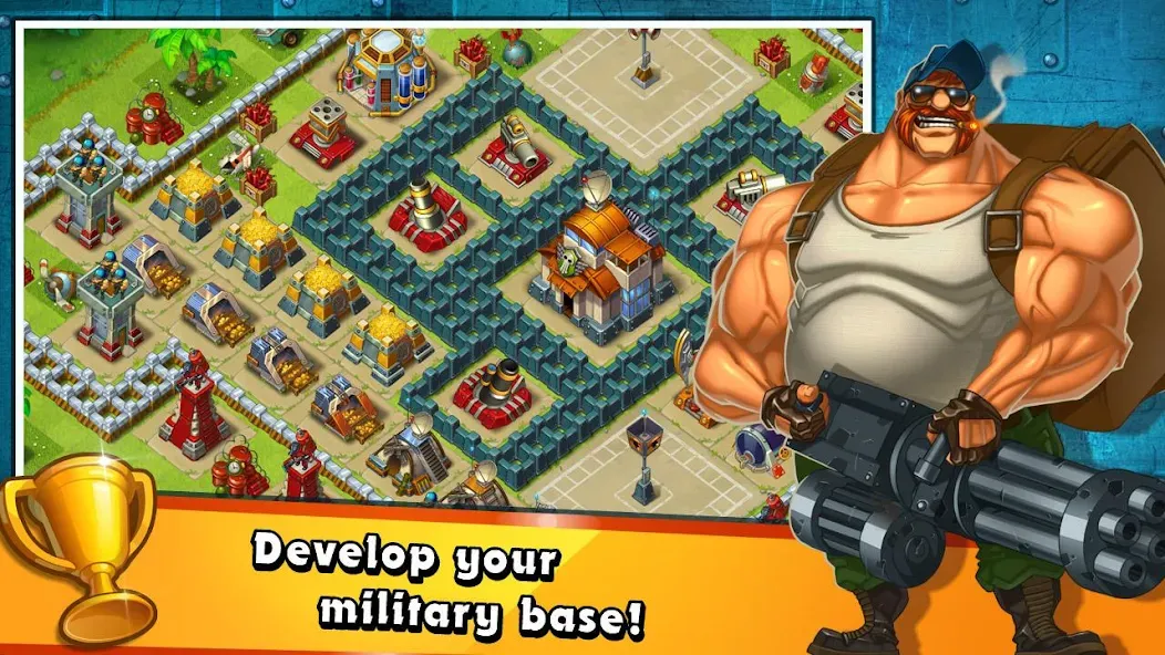 Jungle Heat: War of Clans (Джангл Хит) [МОД: Все открыто, Дополнительные деньги и Меню MOD] Screenshot 4