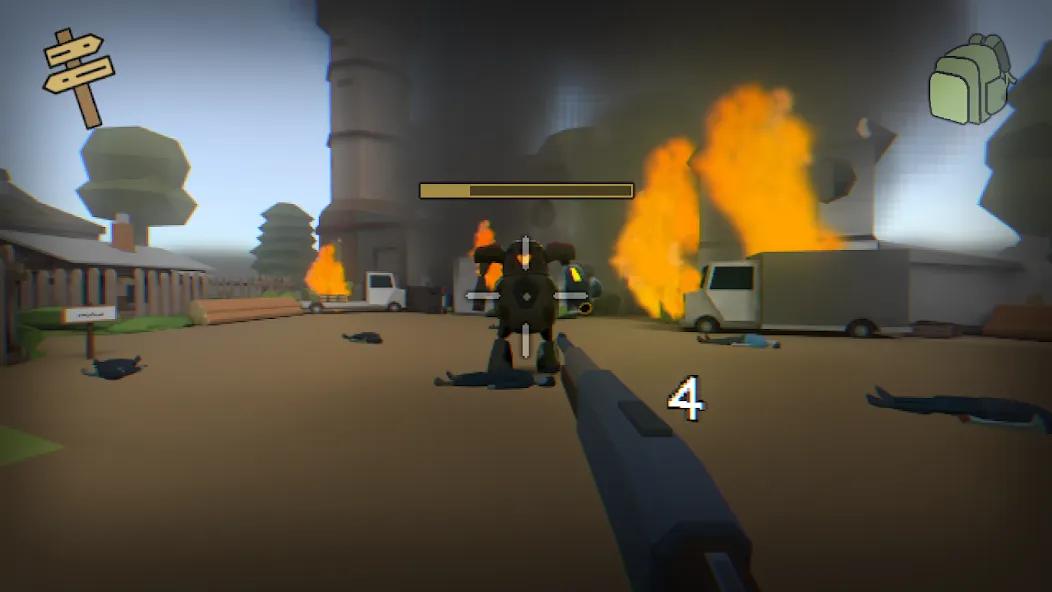 Bunker 23 - Action Adventure [МОД: Меню, Бесконечные монеты и Открытые уровни] Screenshot 1