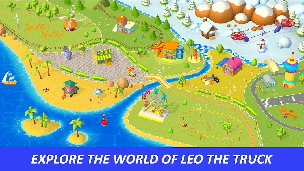 Leo's World: toddler adventure [МОД: Много монет, Открытые уровни и Мега MOD] Screenshot 1