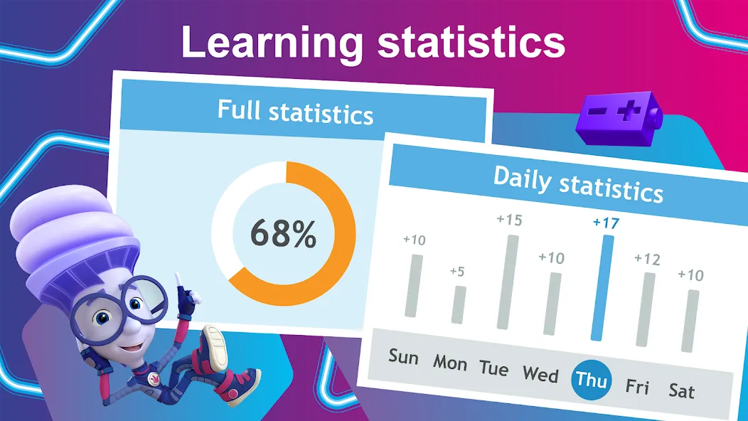 English for Kids Learning game [MOD: Много монет/Энергии] - Скриншот 4