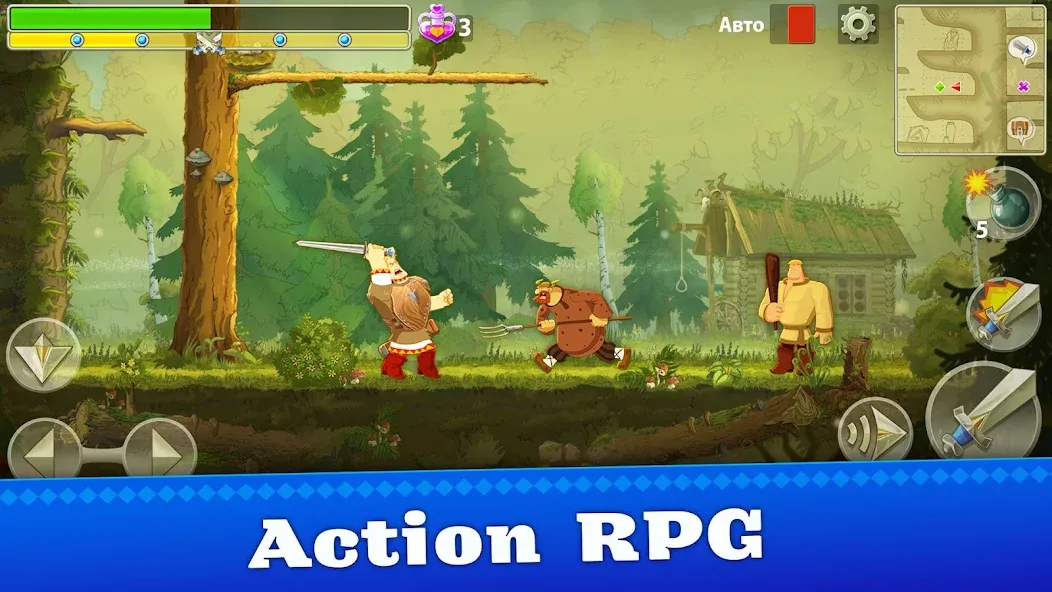 Heroes Adventure: Action RPG [МОД: Много денег, Монет и Все открыто] Screenshot 1