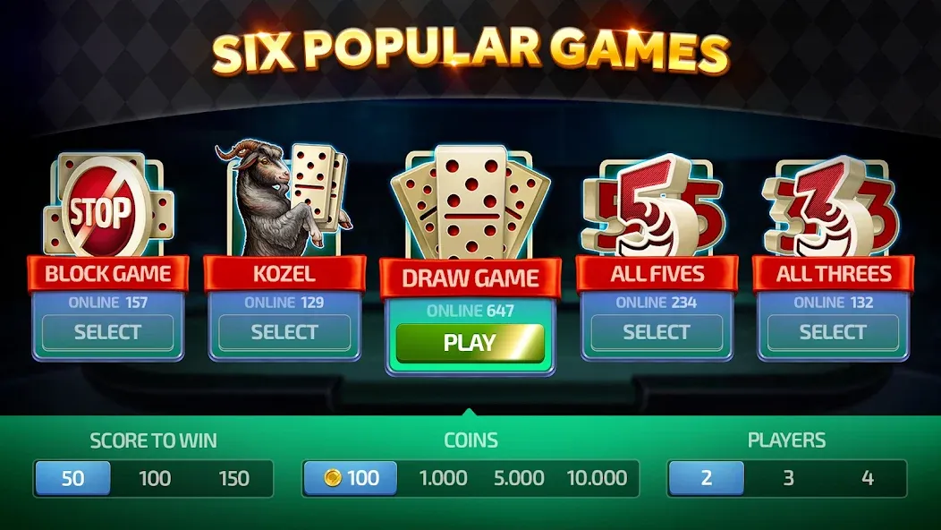 Domino - Dominos online game [МОД: Деньги, Монеты и Меню MOD] Screenshot 3