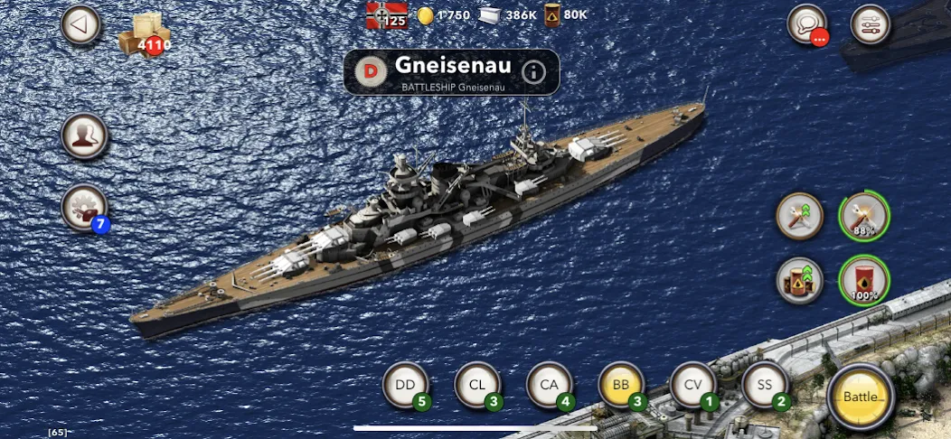 Navy Field: Online Sea Battles (НеиФилд) [МОД: Меню, Бесконечные монеты и Открытые уровни] Screenshot 2