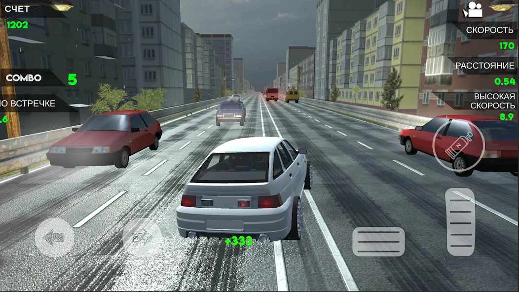 Turbo VAZ: Traffic Racer [МОД: Много денег, Монет и Все открыто] Screenshot 5