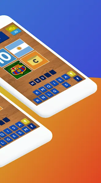 4 Pics 1 Footballer (Картинки 1 Футболист) [МОД: Деньги, Монеты и Меню MOD] Screenshot 2