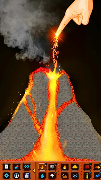 SandBox: Powder Simulator [MOD: Много монет/Энергии] - Скриншот 5