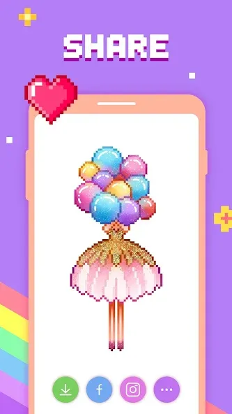 Paint by Number - Pixel Art [МОД: Много монет, Открытые уровни и Мега MOD] Screenshot 5