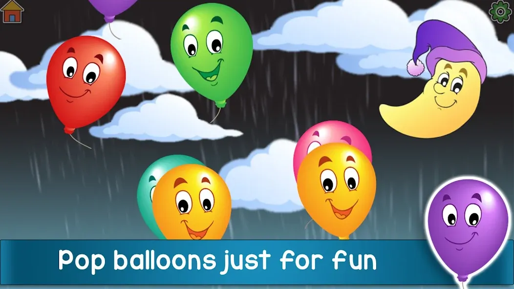 Kids Balloon Pop Game [МОД: Деньги, Монеты и Меню MOD] Screenshot 2