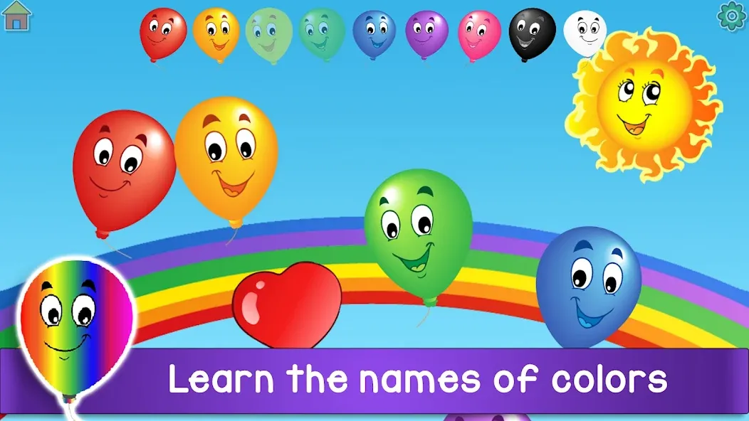 Kids Balloon Pop Game [МОД: Деньги, Монеты и Меню MOD] Screenshot 5