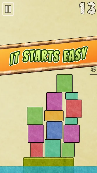 Drop Stack Block Stacking Game (Дроп Стэк блочная игра с укладкой блоков) [МОД: Деньги, Монеты и Меню MOD] Screenshot 4