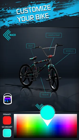 Touchgrind BMX 2 (Тачгринд ВМХ 2) [МОД: Много монет, Открытые уровни и Мега MOD] Screenshot 2