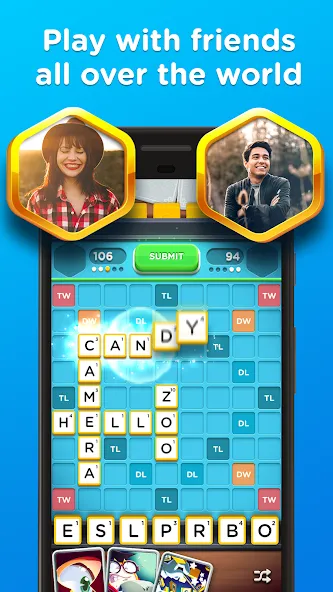 Word Domination (Ворд Доминация) [МОД: Много денег, Монет и Все открыто] Screenshot 2