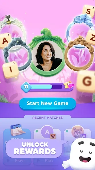 Wordzee! - Social Word Game [МОД: Много монет, Открытые уровни и Мега MOD] Screenshot 4
