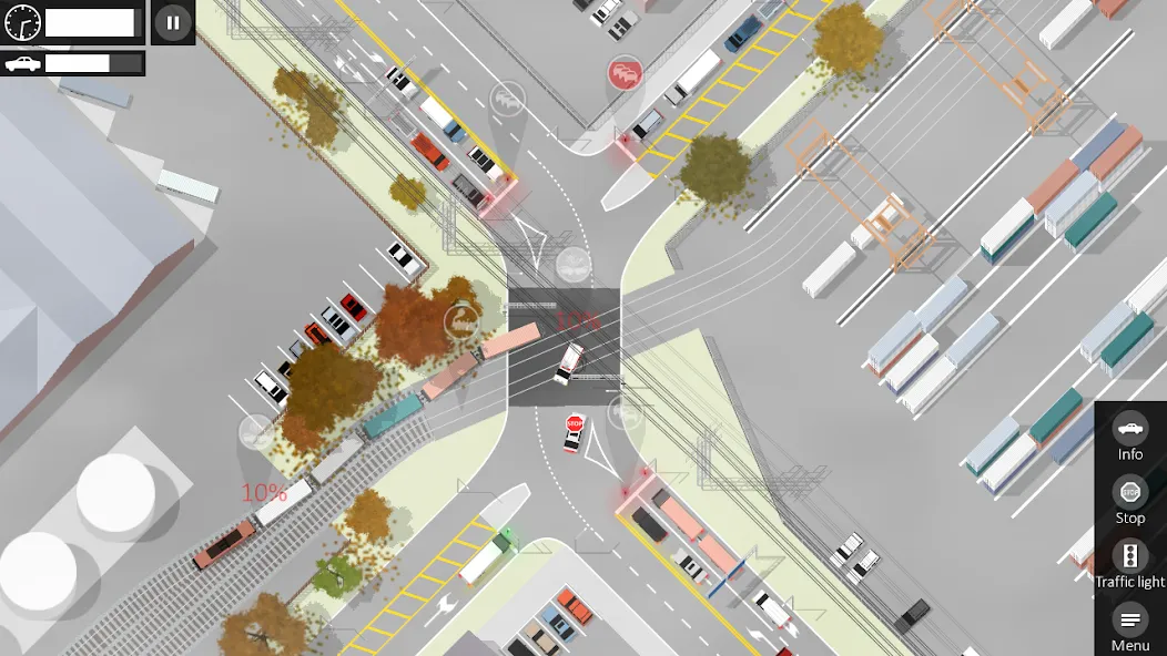 Intersection Controller (Интерсекшн контроллер) [МОД: Все открыто, Дополнительные деньги и Меню MOD] Screenshot 1