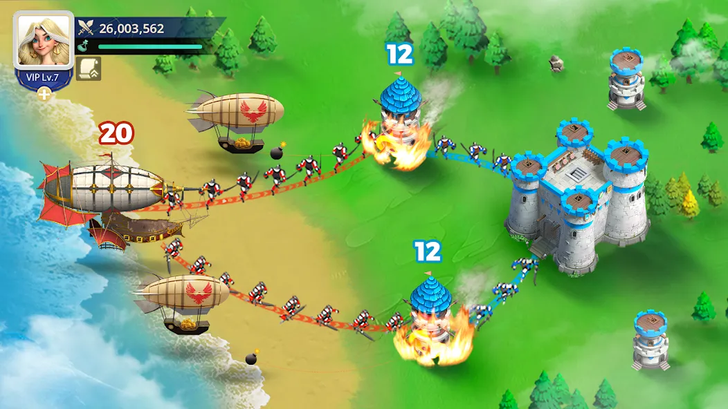 Castle Empire(E.A.) (Касл Империя) [МОД: Много денег, Монет и Все открыто] Screenshot 1