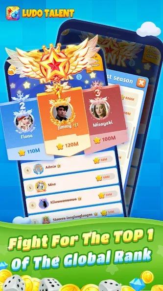 Ludo Talent - Game & Chatroom (Лудо Талент) [МОД: Бесконечные деньги, Монеты и Мега MOD] Screenshot 4