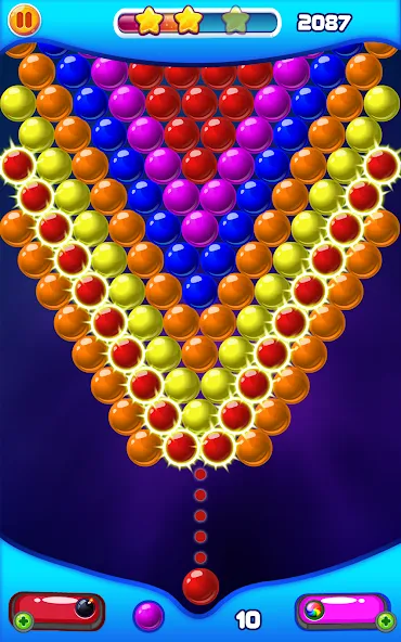 Bubble Shooter 2 (Бабл Шутер 2) [МОД: Деньги, Монеты и Меню MOD] Screenshot 3
