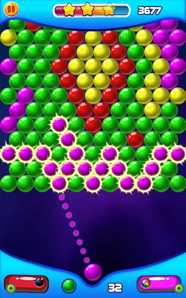 Bubble Shooter 2 (Бабл Шутер 2) [МОД: Деньги, Монеты и Меню MOD] Screenshot 4