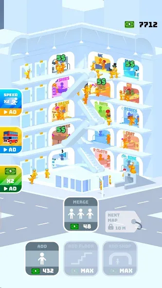 Shopping Mania (Шоппинг Мания) [МОД: Деньги, Монеты и Меню MOD] Screenshot 1