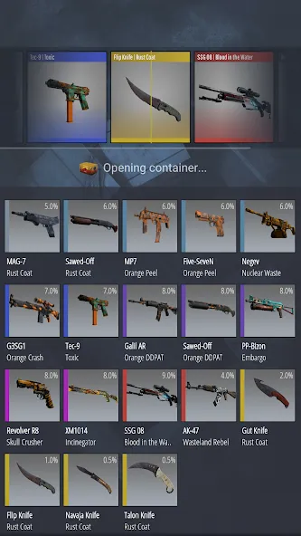 Case Simulator Ultimate CS 2 (Кейс Симулятор Ультимейт ГО) [МОД: Много денег, Монет и Все открыто] Screenshot 1