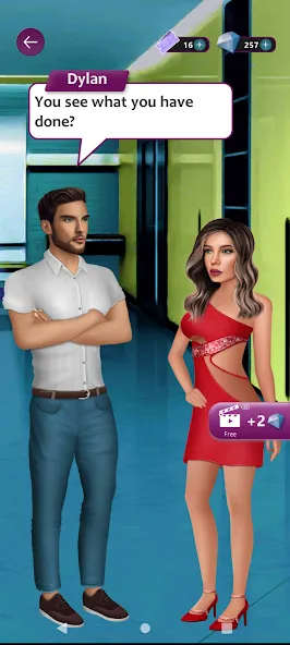 Situations: Romance Story (итуейшнз) [МОД: Деньги, Монеты и Меню MOD] Screenshot 2
