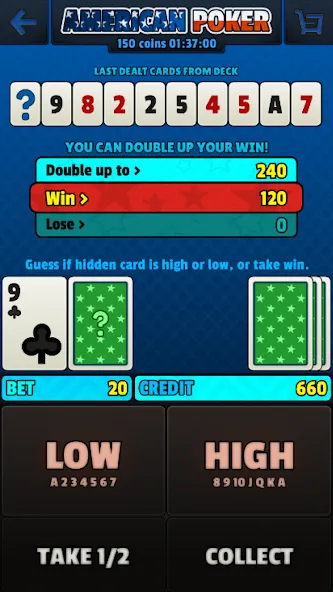 American Poker 90's Casino [МОД: Деньги, Монеты и Меню MOD] Screenshot 4