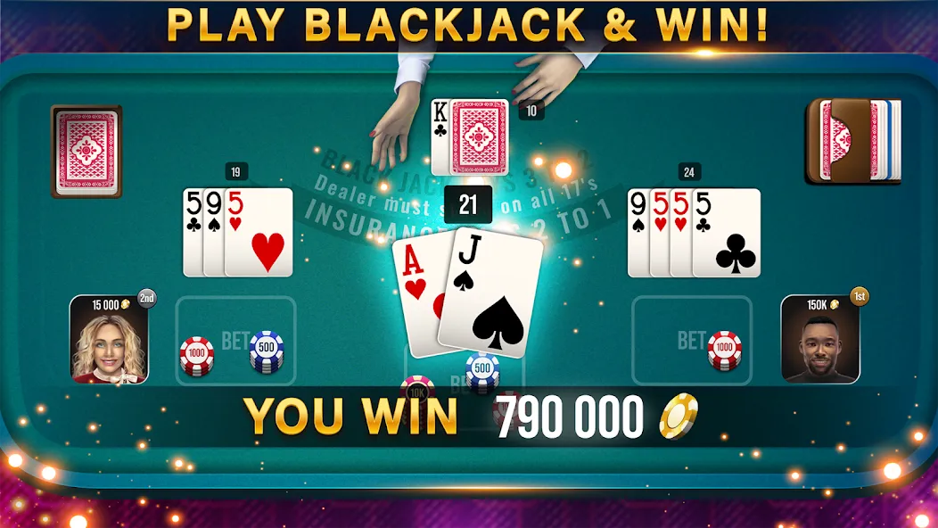 Casino All Star: Poker & Slots (Казино Олл Стар) [МОД: Много монет, Открытые уровни и Мега MOD] Screenshot 5