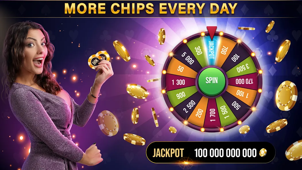 Poker Tour: Texas Holdem World (Покер Тур) [МОД: Меню, Бесконечные монеты и Открытые уровни] Screenshot 3